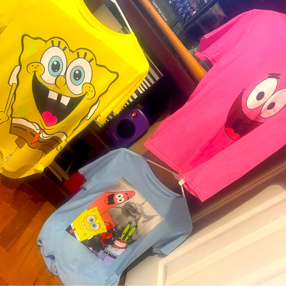 Women’s small SpongeBob 3 item bundle- like new